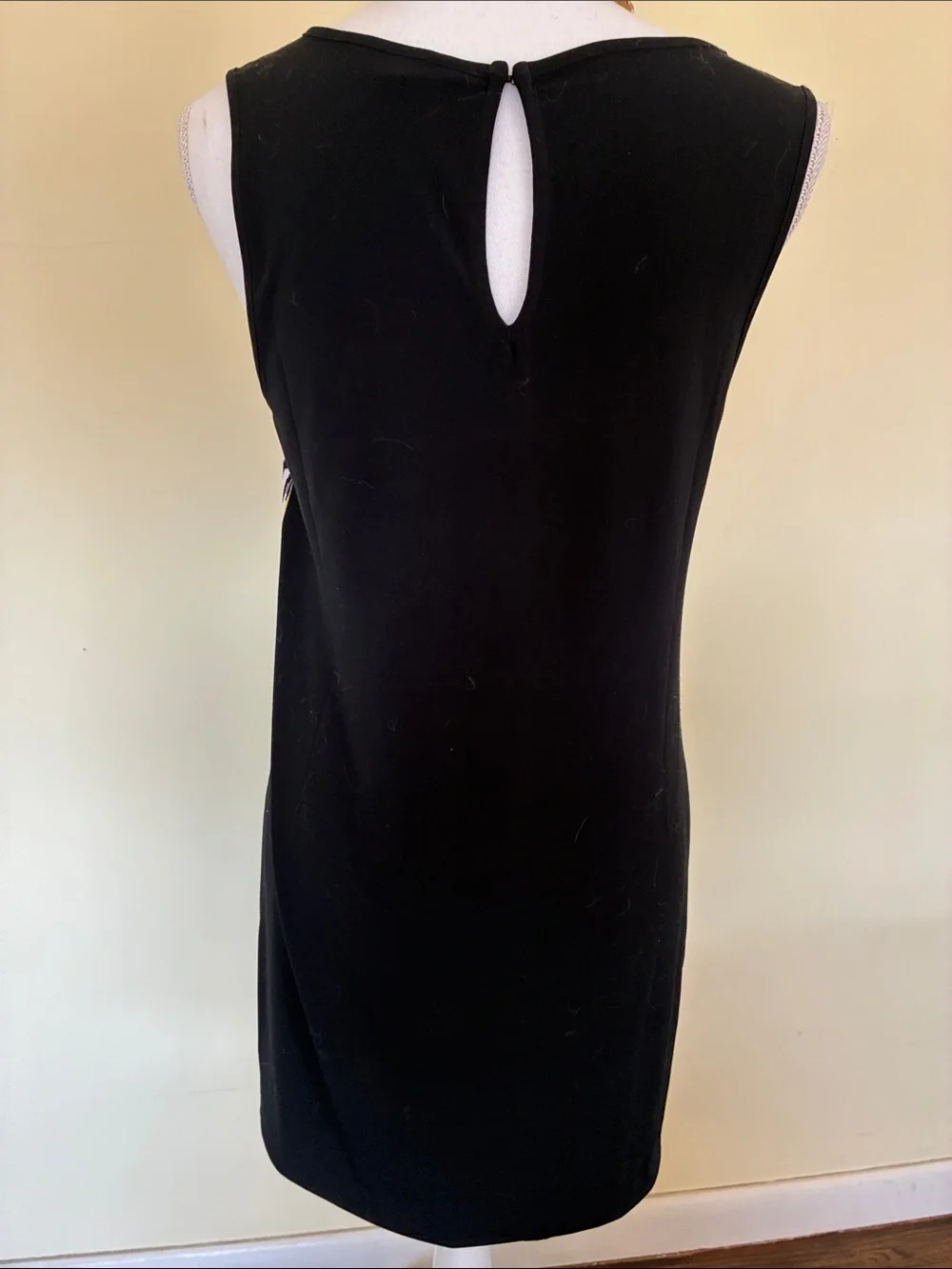 Banana Republic Sleeveless Mini Dress in Yellow, Green & Black